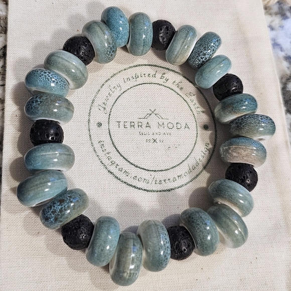 Terra Moda Beaded, Gemstone Bracelets, Size Medium, 9.5'' - Picture 4 of 9